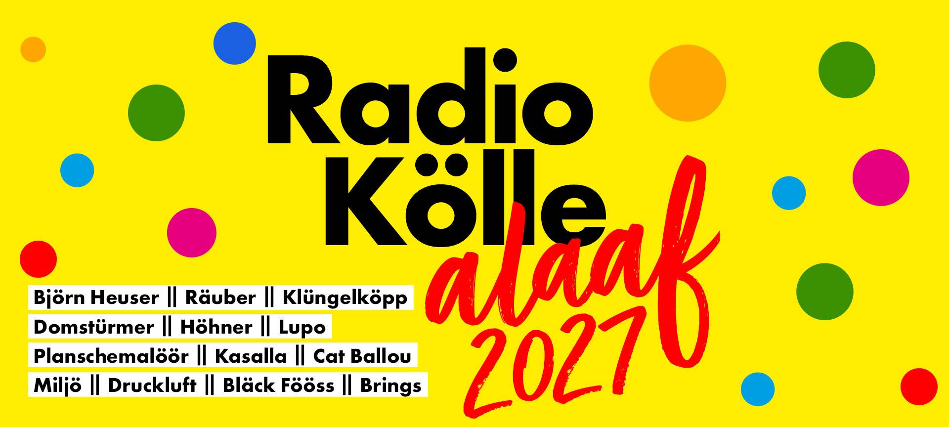 Weiberfastnachtsbühne 2027: Jetzt Tickets sichern!