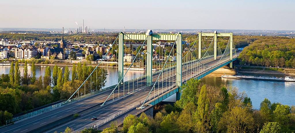 Weitere Bauarbeiten auf der Rodenkirchener Brücke