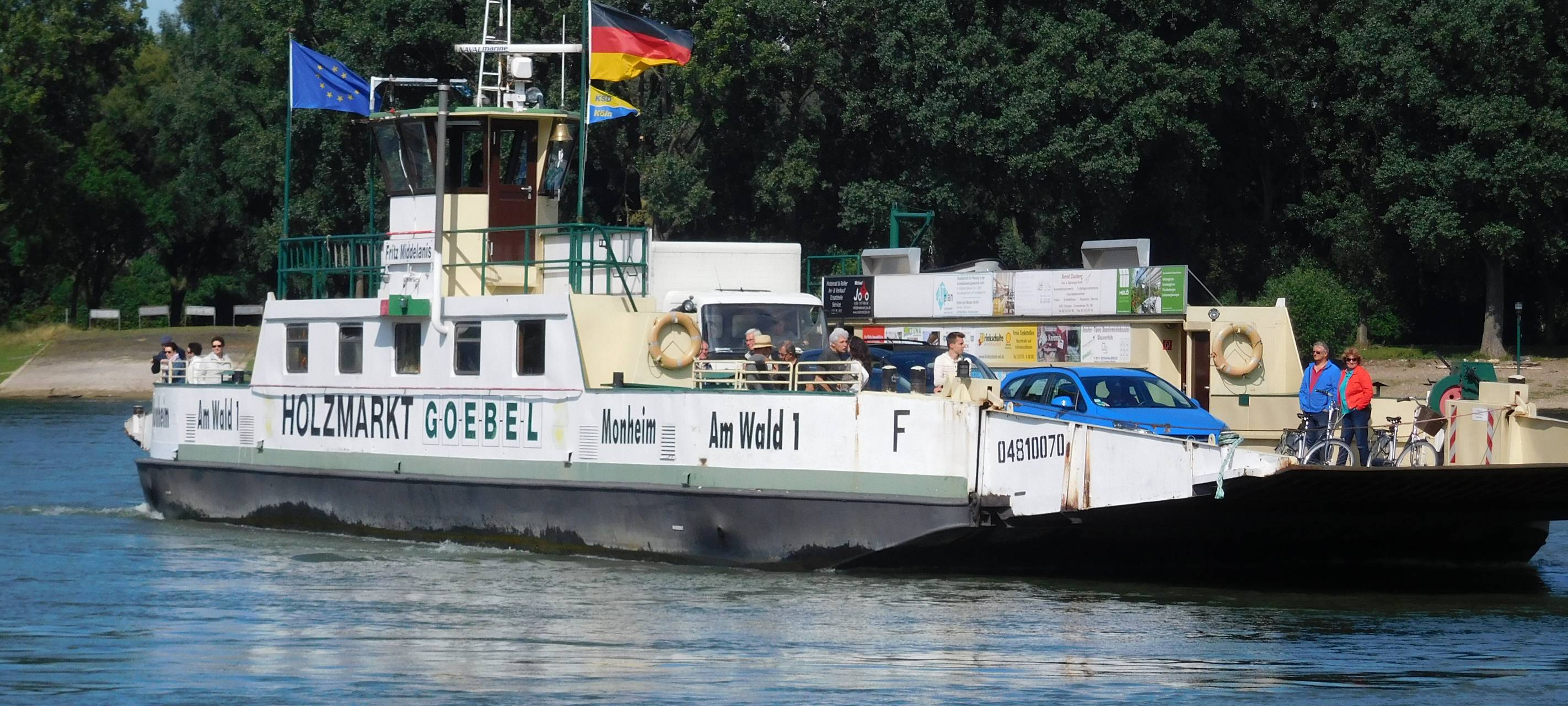 Zukunft der Rheinfähre weiterhin ungewiss