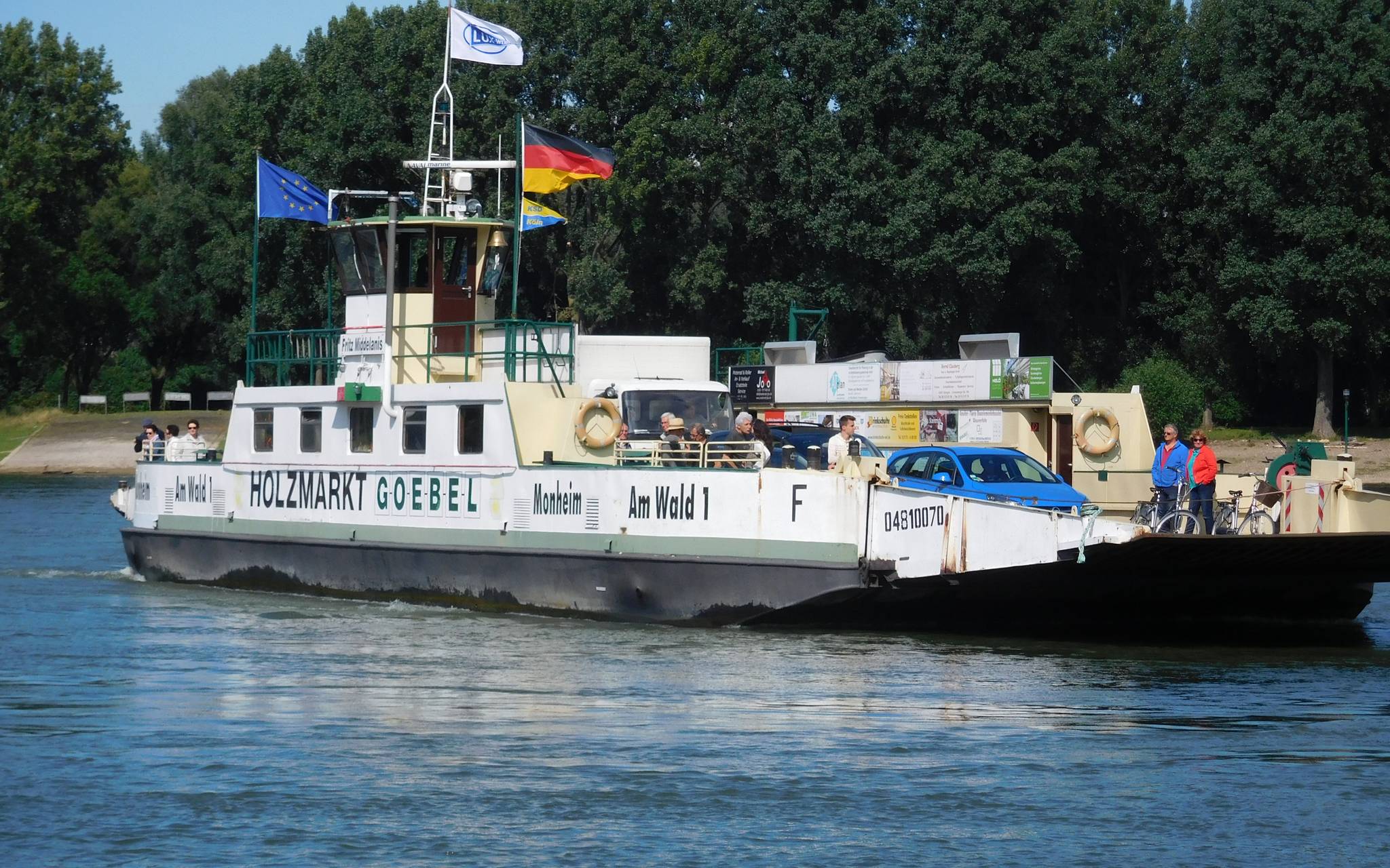 Zukunft der Rheinfähre weiterhin ungewiss