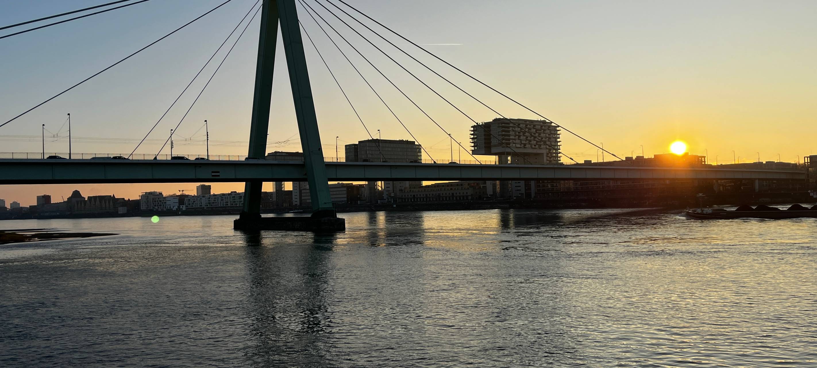 Severinsbrücke am Sonntag gesperrt