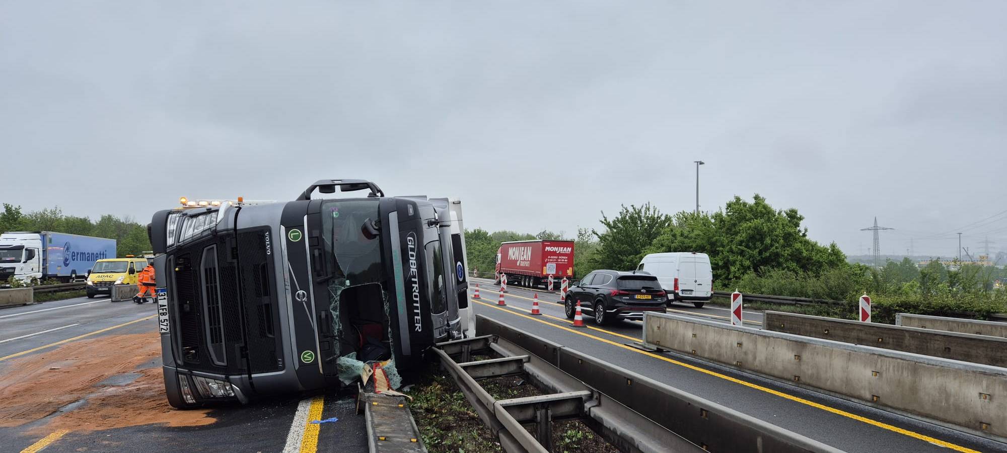 A4 Höhe Eifeltor jetzt für LKW tabu