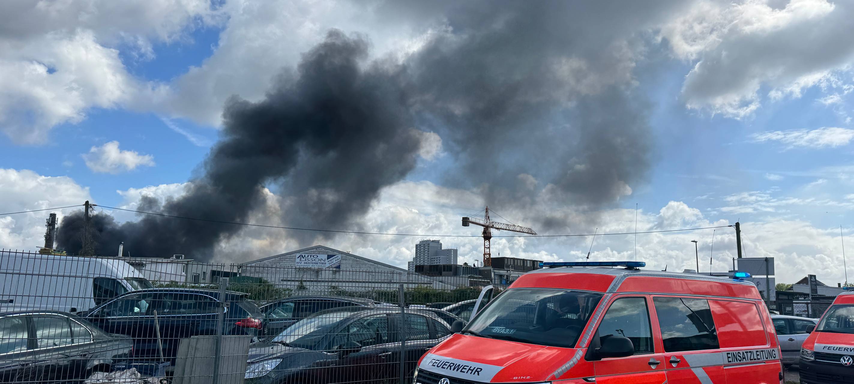 Spendenaktion nach Großbrand in Bickendorf