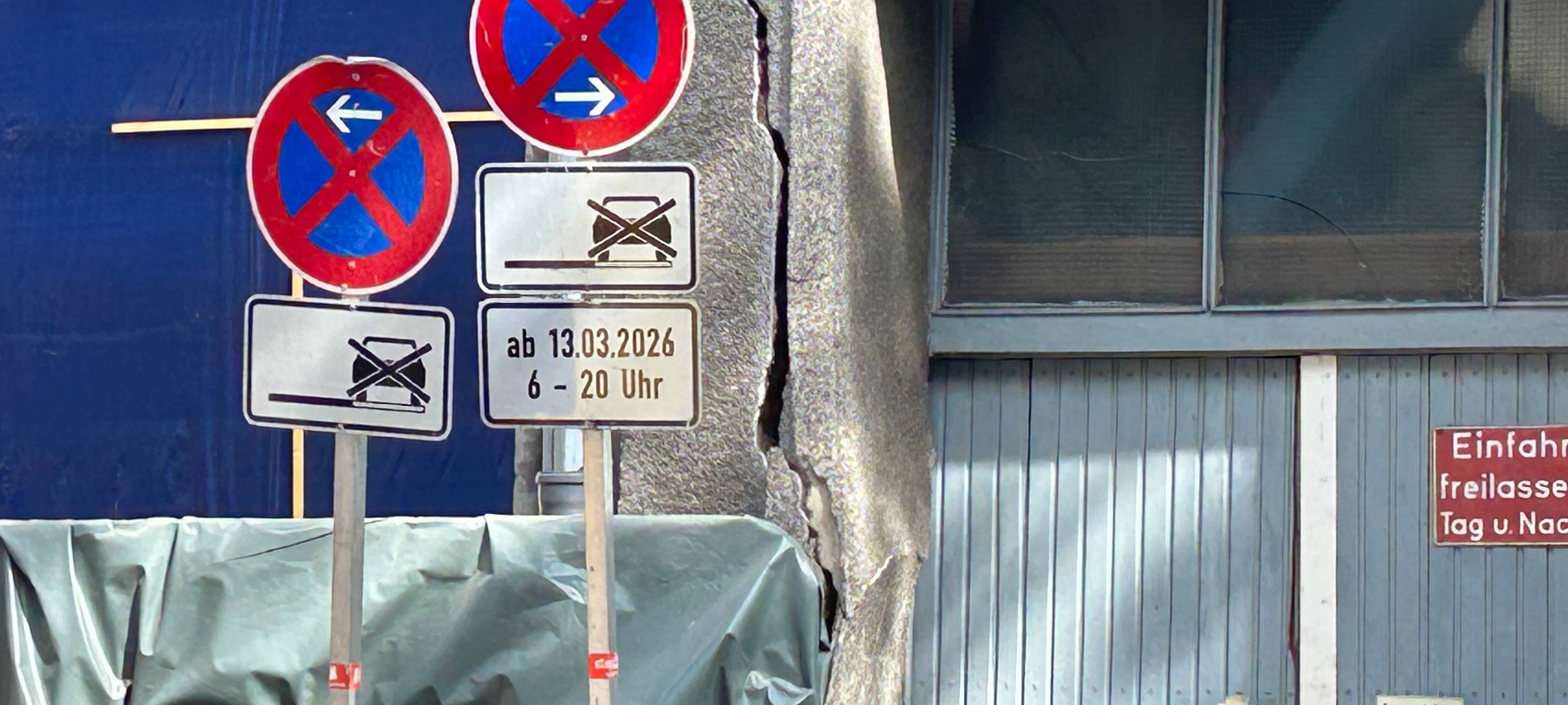 Einige Bewohner nach Einsturzgefahr wieder zurück