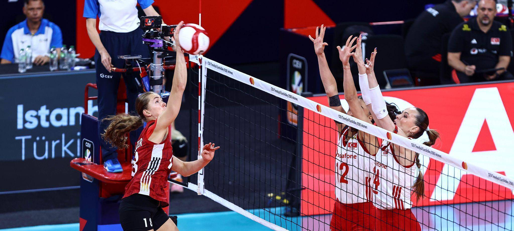 Volleyball-EM Türkei - Deutschland
