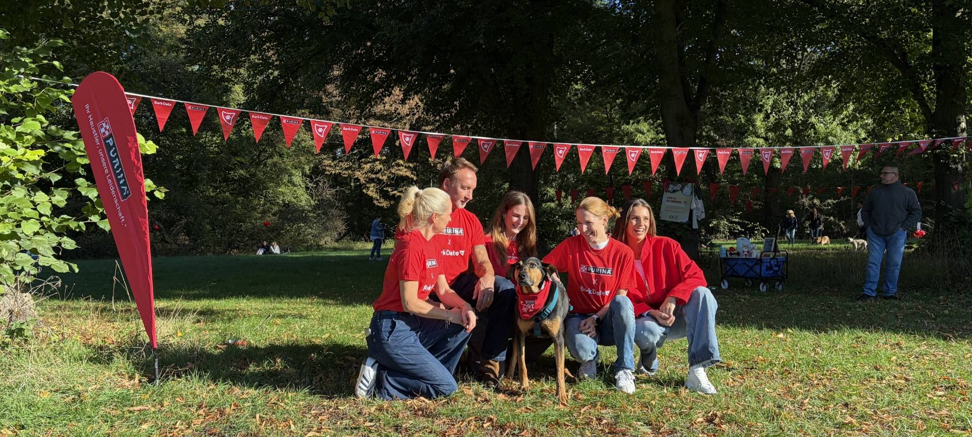 Tierschutzhunde beim Bark Date in Sülz