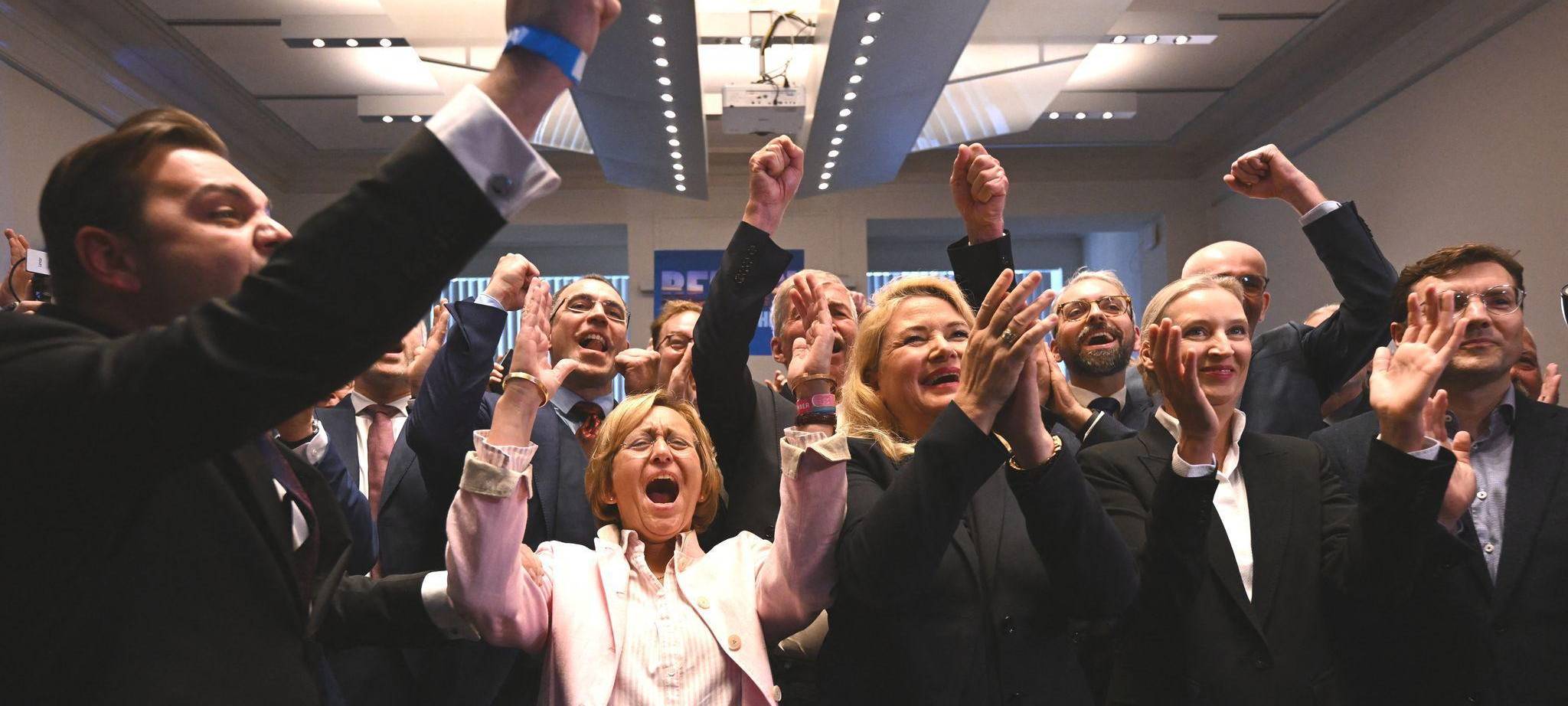 Abgeordnetenhaus-Wahl Berlin - Wahlparty AfD