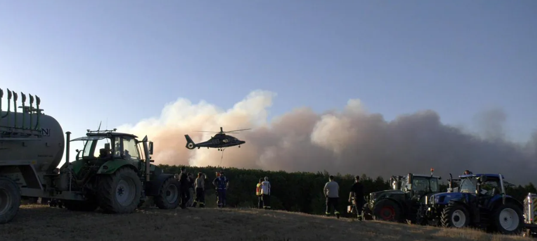 Liveticker: Waldbrand bei Hürtgenwald